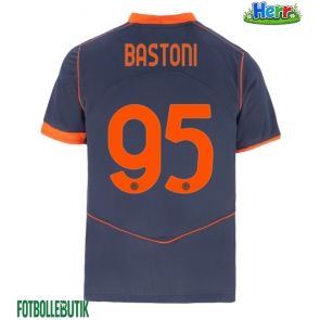 Inter Milan Alessandro Bastoni #95 Tredje Tröja 2025-26 Kortärmad